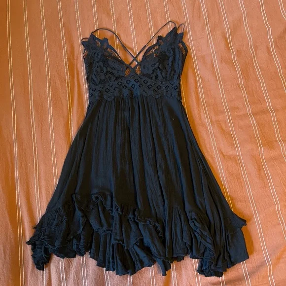 Free People | Dresses | Free People Black Adella Slip Dress | Poshmark Free People | Dresses | Free People Black Adella Slip Dress | Poshmark